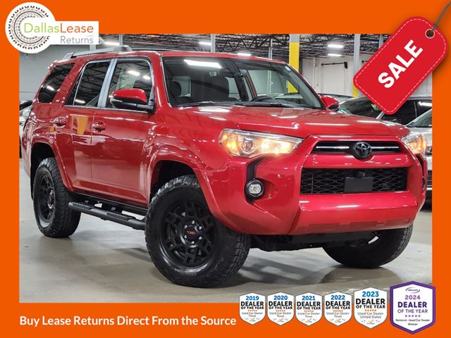 Red 2022 Toyota 4Runner SR5 Premium 4WD SUV / Crossover Four-Wheel Drive Automatic