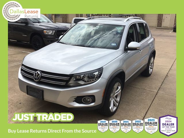 Silver 2016 Volkswagen Tiguan SEL SUV / Crossover Front-Wheel Drive Automatic
