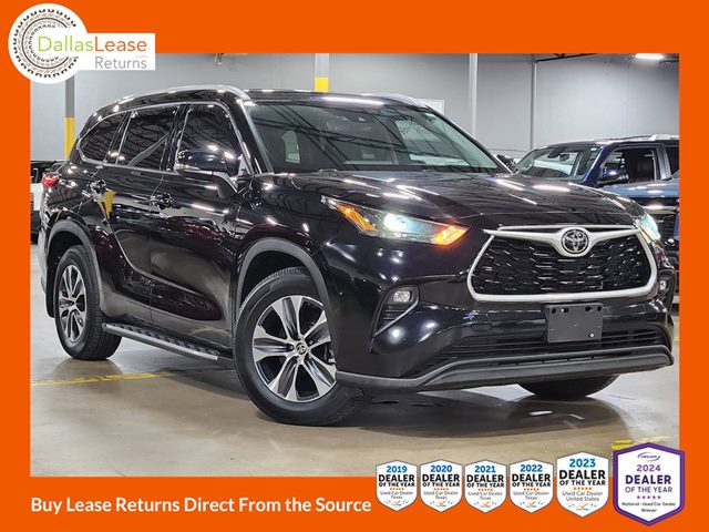 Black 2022 Toyota Highlander XLE FWD SUV / Crossover Front-Wheel Drive Automatic