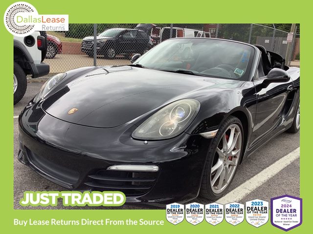 Black 2013 Porsche Boxster S Convertible Rear-Wheel Drive Manual