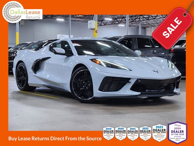 Gray 2024 Chevrolet Corvette Coupe Rear-Wheel Drive Automatic