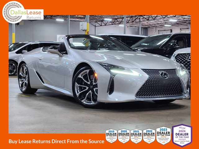 Silver 2021 Lexus LC Convertible Rear-Wheel Drive Automatic