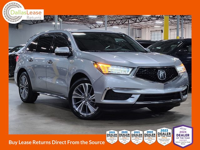Silver 2018 Acura MDX SUV / Crossover All-Wheel Drive Automatic