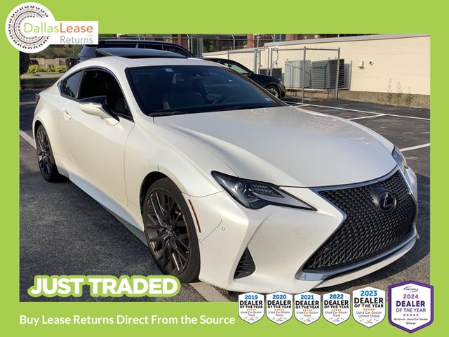 White 2020 Lexus RC Coupe Rear-Wheel Drive Automatic