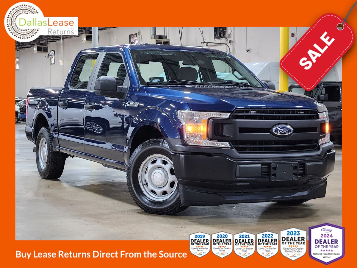 Blue 2019 Ford F-150 Pickup Truck 4X2 Automatic