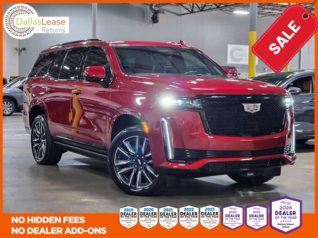 Red 2024 Cadillac Escalade SUV / Crossover Four-Wheel Drive Automatic