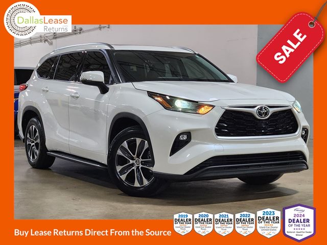 White 2021 Toyota Highlander SUV / Crossover Front-Wheel Drive Automatic