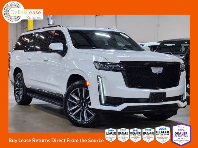 White 2021 Cadillac Escalade ESV SUV / Crossover Four-Wheel Drive Automatic