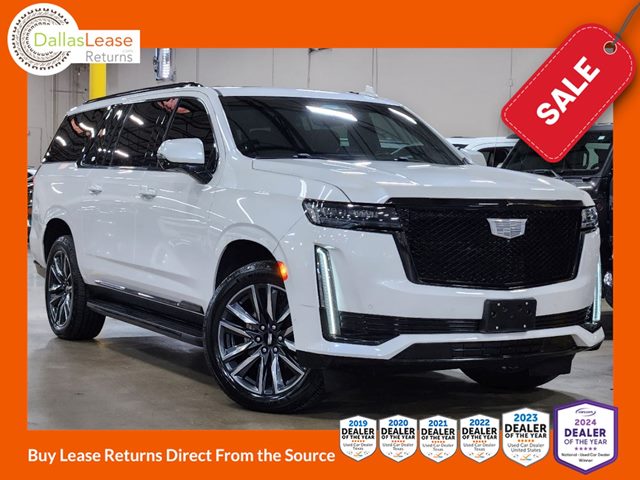 White 2021 Cadillac Escalade ESV SUV / Crossover Four-Wheel Drive Automatic
