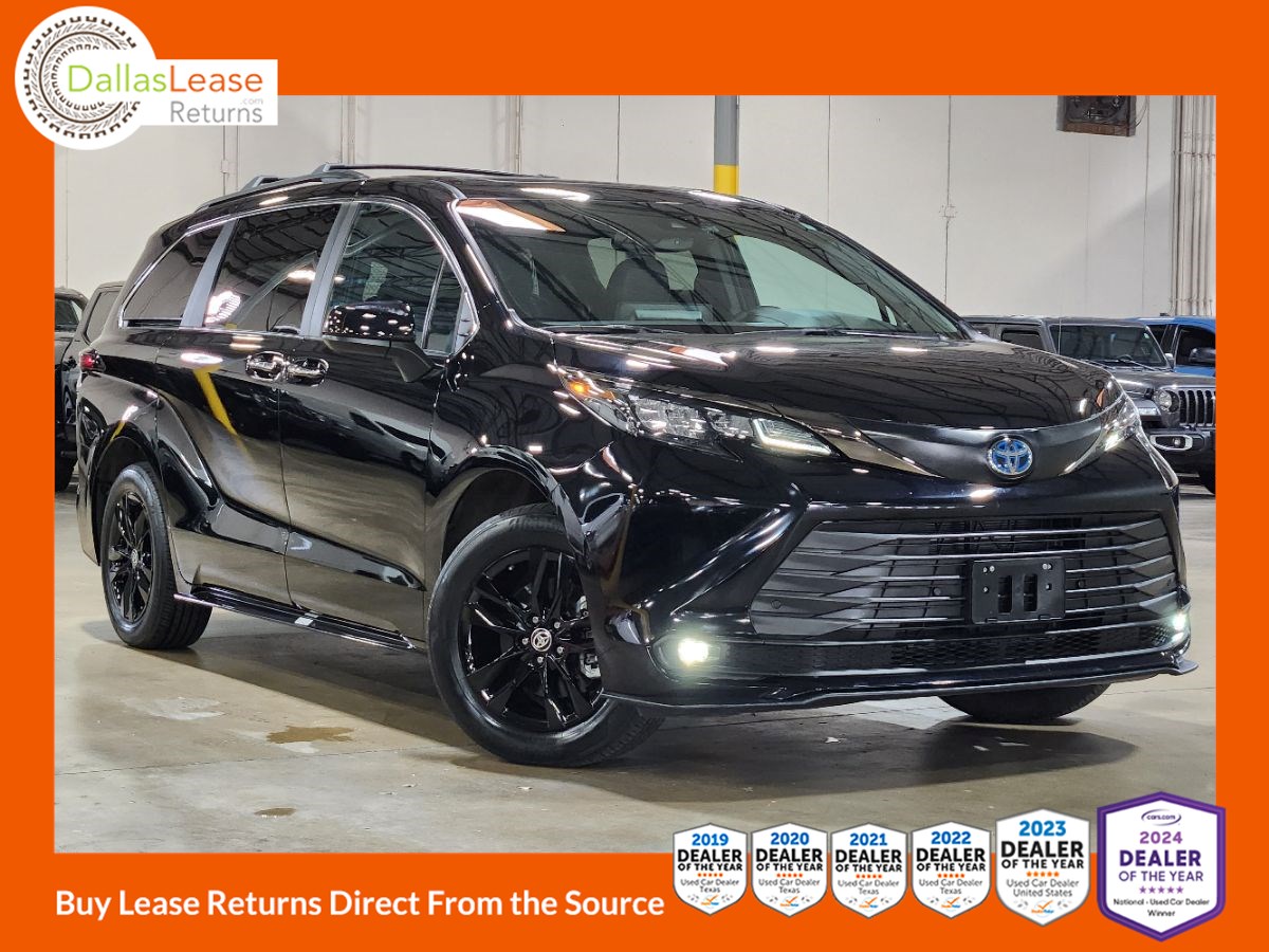 Black 2023 Toyota Sienna Minivan All-Wheel Drive Automatic