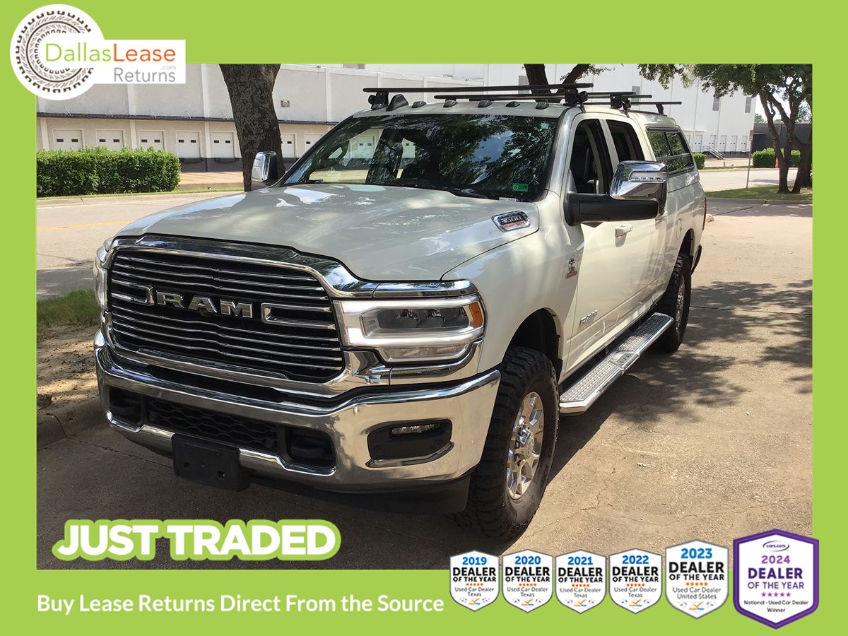 White 2023 RAM 3500 Pickup Truck Four-Wheel Drive Automatic