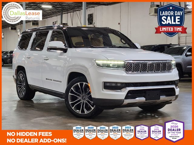 White 2022 Jeep Grand Wagoneer SUV / Crossover Four-Wheel Drive Automatic