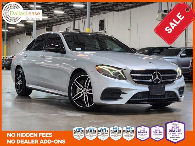 Silver 2019 Mercedes-Benz E-Class Sedan All-Wheel Drive Automatic