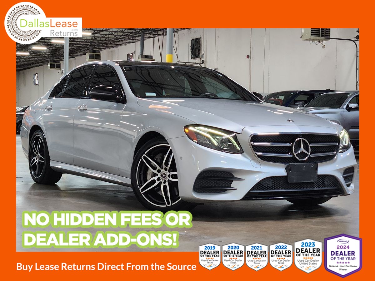Silver 2019 Mercedes-Benz E-Class Sedan All-Wheel Drive Automatic