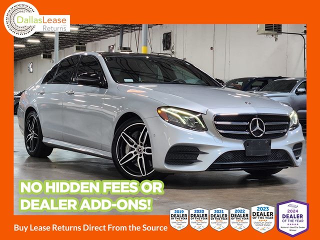 Silver 2019 Mercedes-Benz E-Class Sedan All-Wheel Drive Automatic