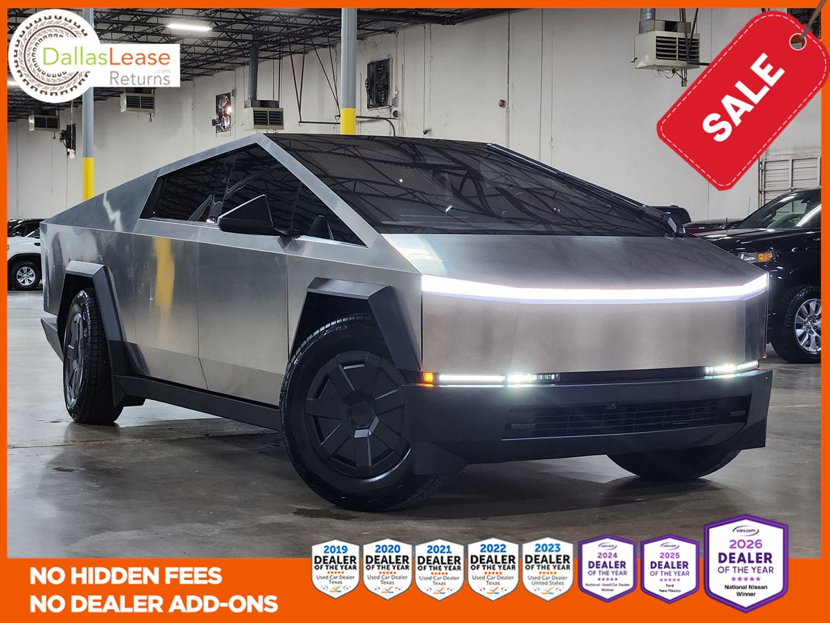 Gray 2025 Tesla Cybertruck Pickup Truck All-Wheel Drive Automatic