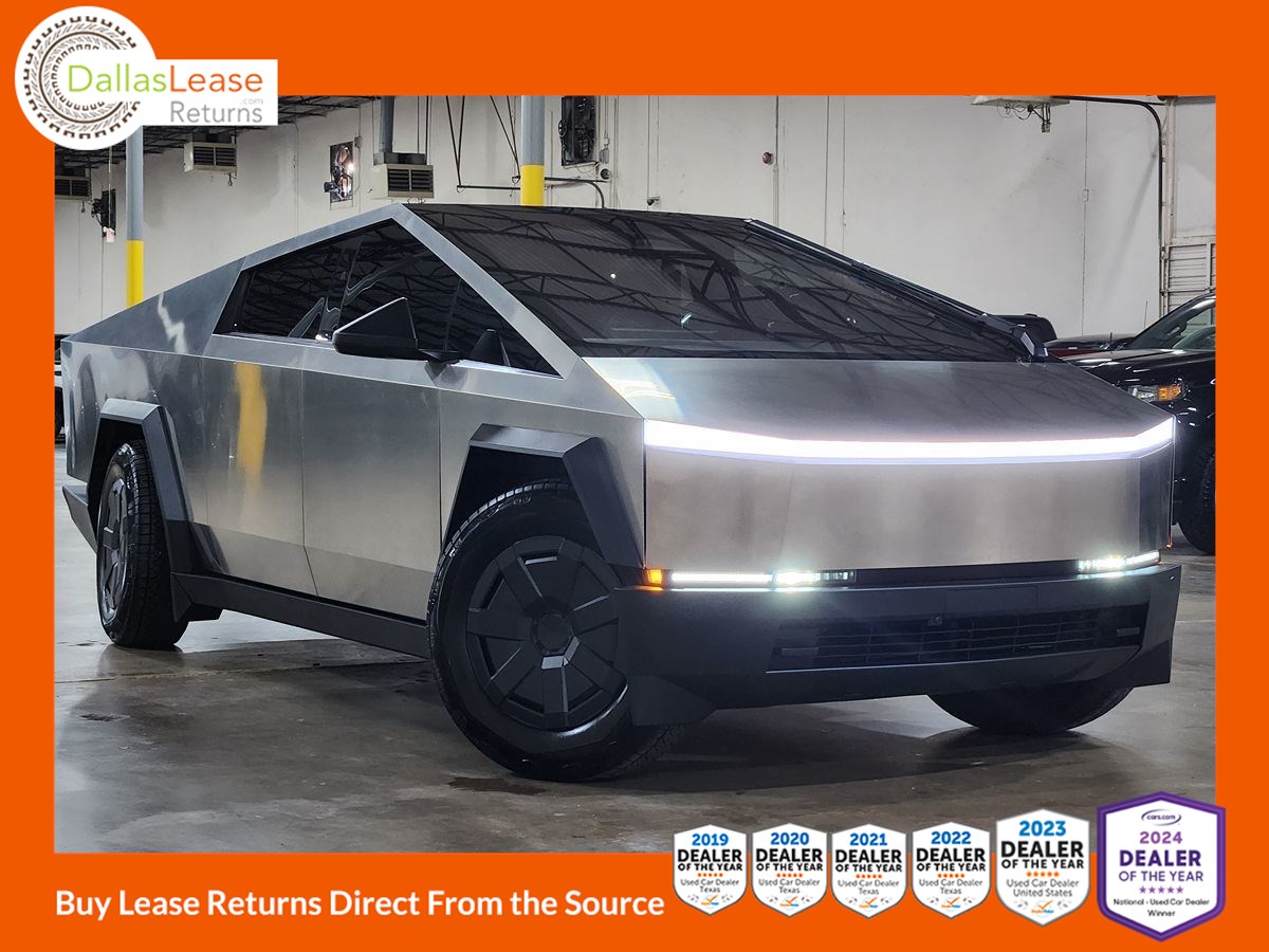 Gray 2025 Tesla Cybertruck Pickup Truck All-Wheel Drive Automatic