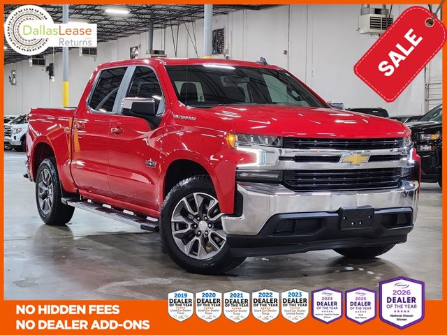 Red 2021 Chevrolet Silverado 1500 Pickup Truck 4X2 Automatic