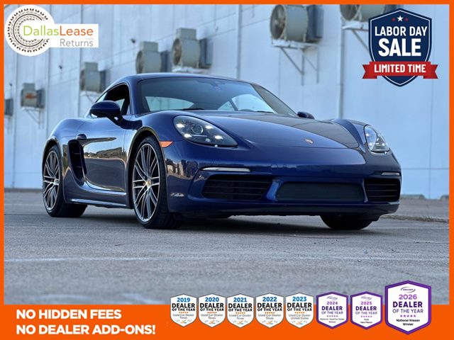 Blue 2021 Porsche 718 Cayman Coupe Rear-Wheel Drive Automatic