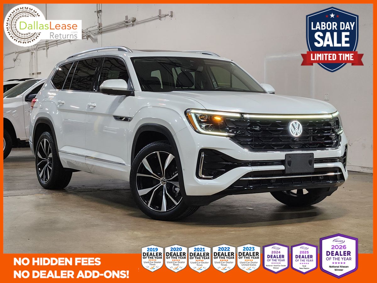 White 2025 Volkswagen Atlas SUV / Crossover All-Wheel Drive Automatic