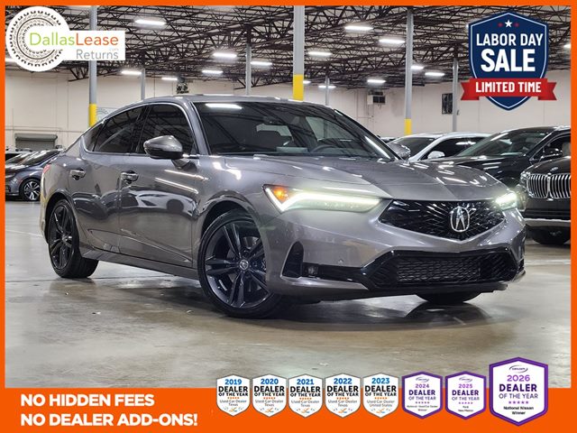 Gray 2024 Acura Integra Hatchback Front-Wheel Drive Automatic