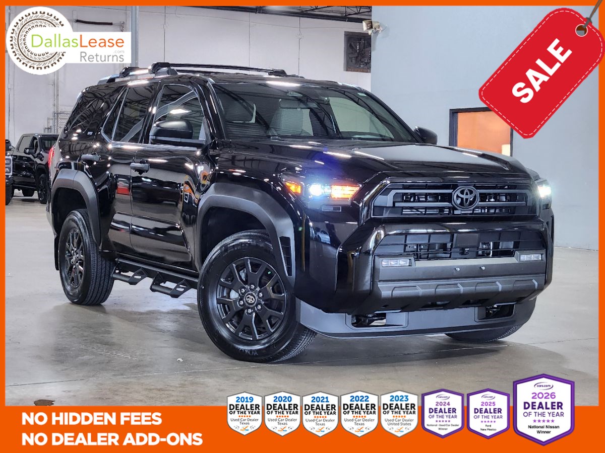 Black 2025 Toyota 4Runner SUV / Crossover Four-Wheel Drive Automatic