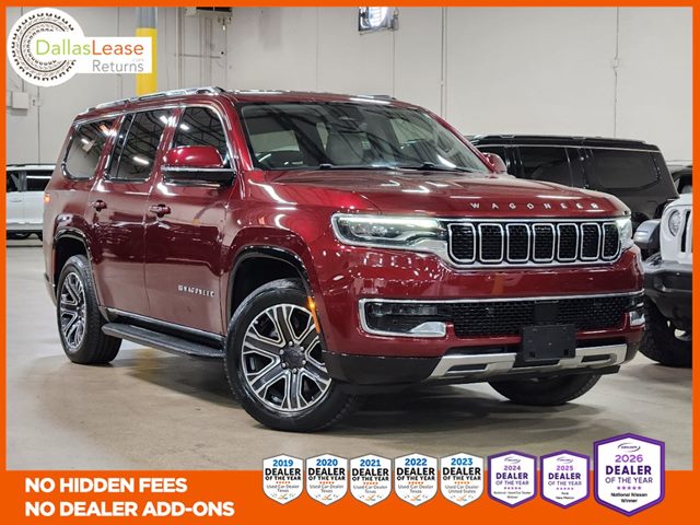 Red 2022 Jeep Wagoneer SUV / Crossover 4X2 Automatic
