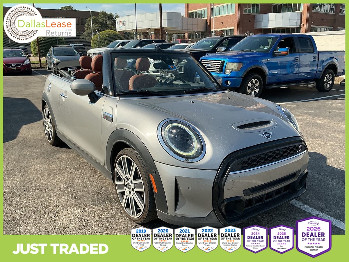 Silver 2023 MINI Cooper Convertible Front-Wheel Drive Automatic