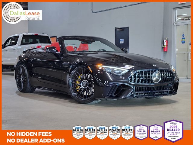 Black 2022 Mercedes-Benz SL-Class Convertible All-Wheel Drive Automatic