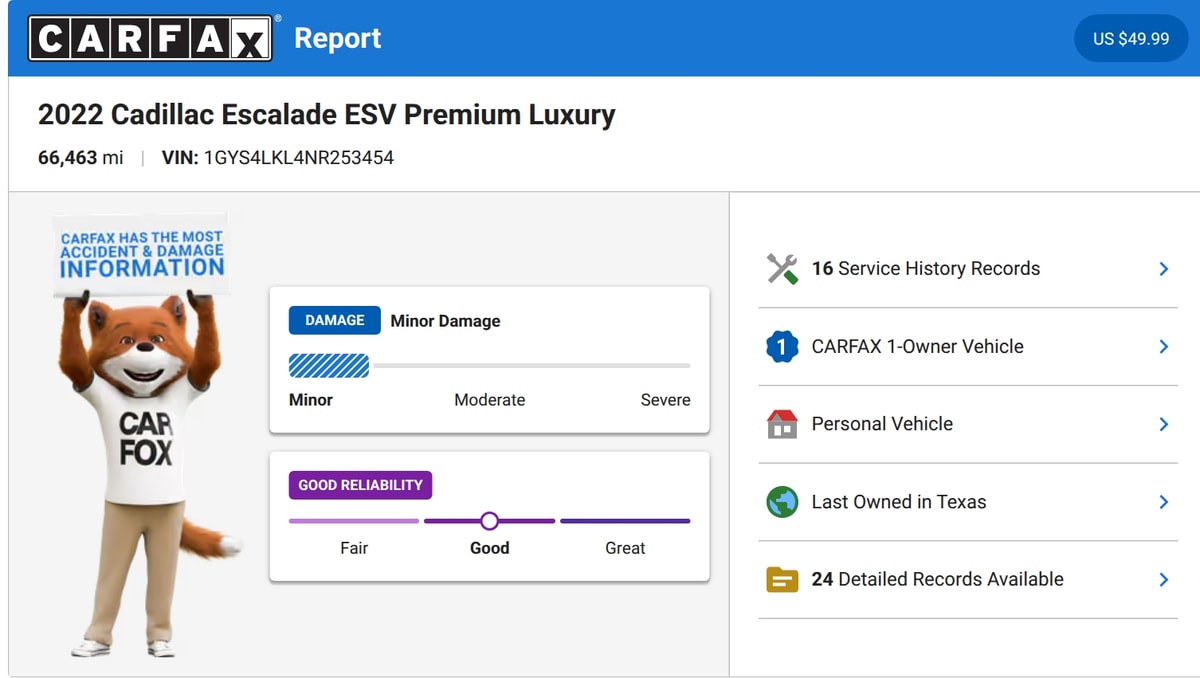 Cadillac Escalade ESV photo 22