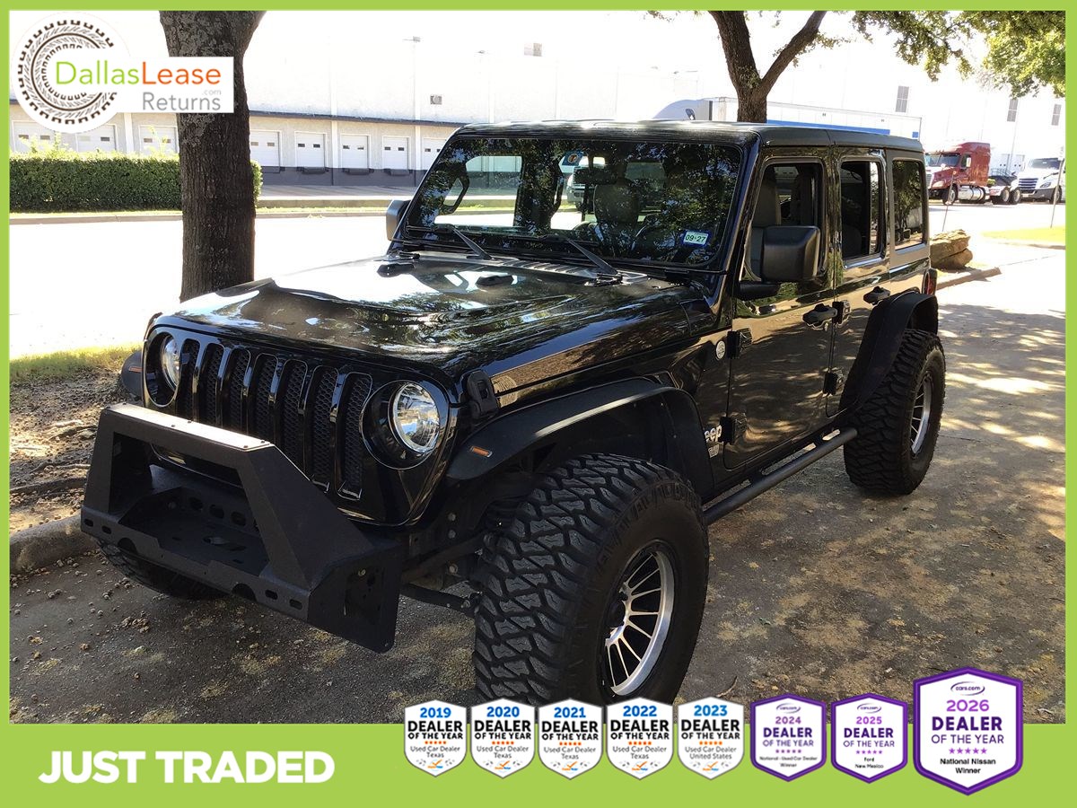 2018 Jeep Wrangler Unlimited JL (Open Body)
