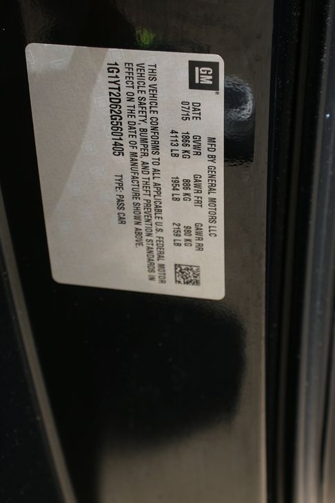 Sold 2016 Chevrolet Corvette Z06 3LZ in Dallas