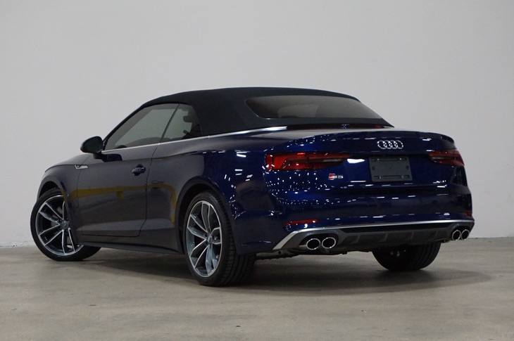 Modèle Réduit AUDI S5 Cabriolet Bleu NOREV échelle 1/18 - Occasion, Référence 188361, Pour Collection