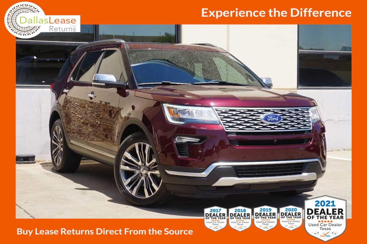 Sold 2018 Ford Explorer Platinum in Dallas - Main Image