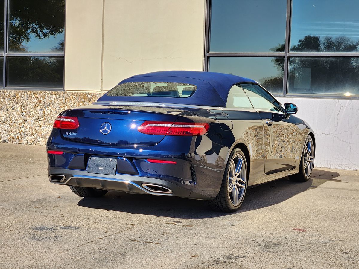 Sold 2018 Mercedes-Benz E 400 RWD Cabriolet in Dallas