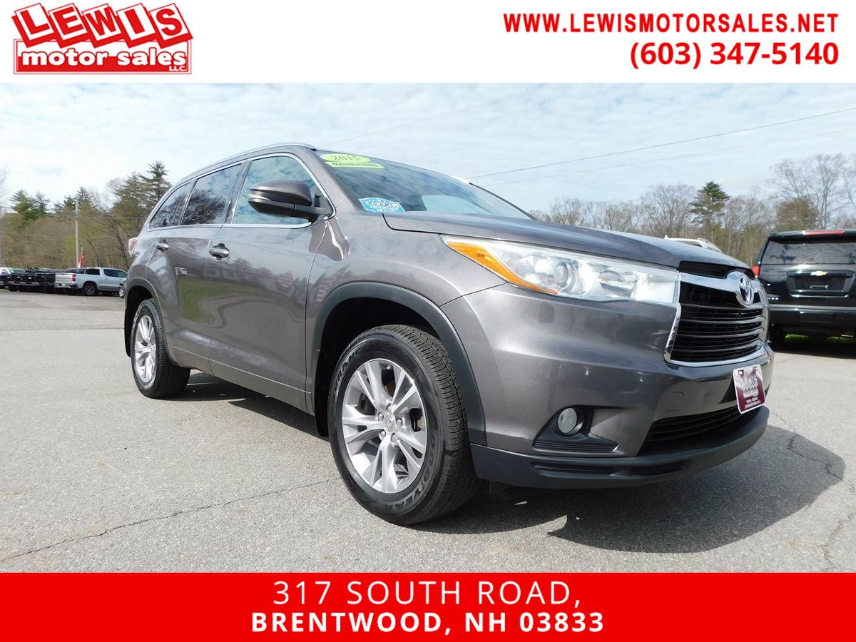 2015 Toyota Highlander XLE Heated Leather Navigation