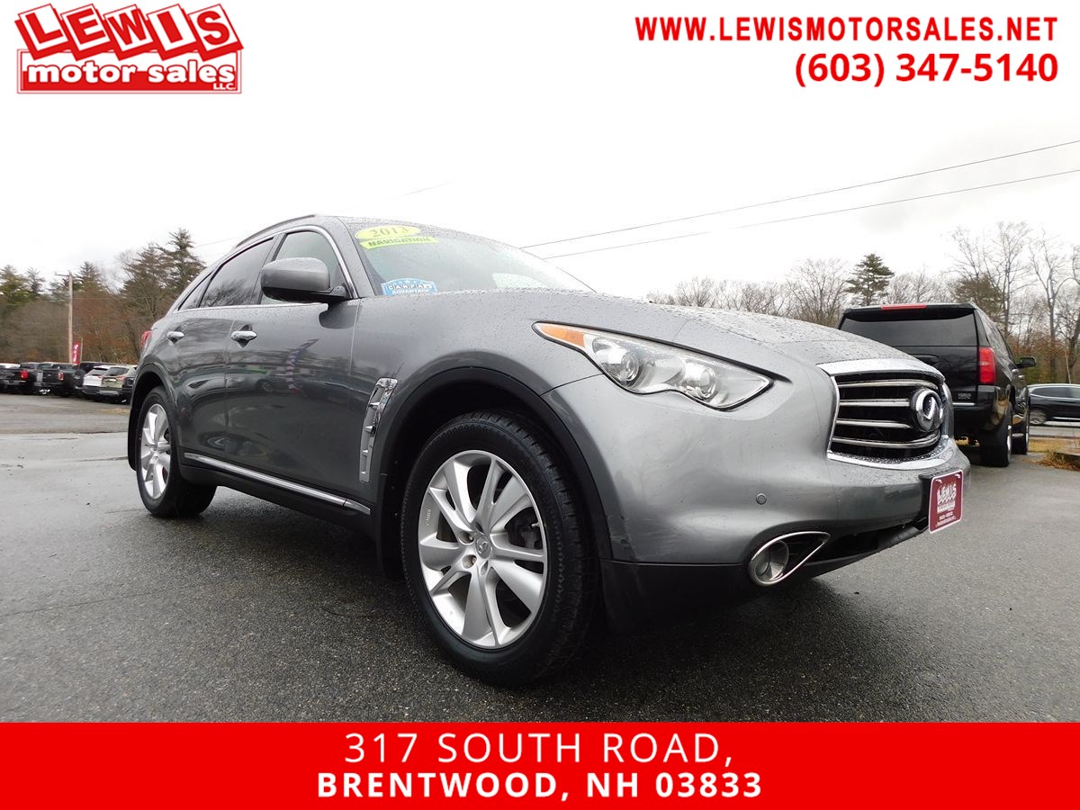 2013 INFINITI FX37 Heated & Cooled Leather Navigation