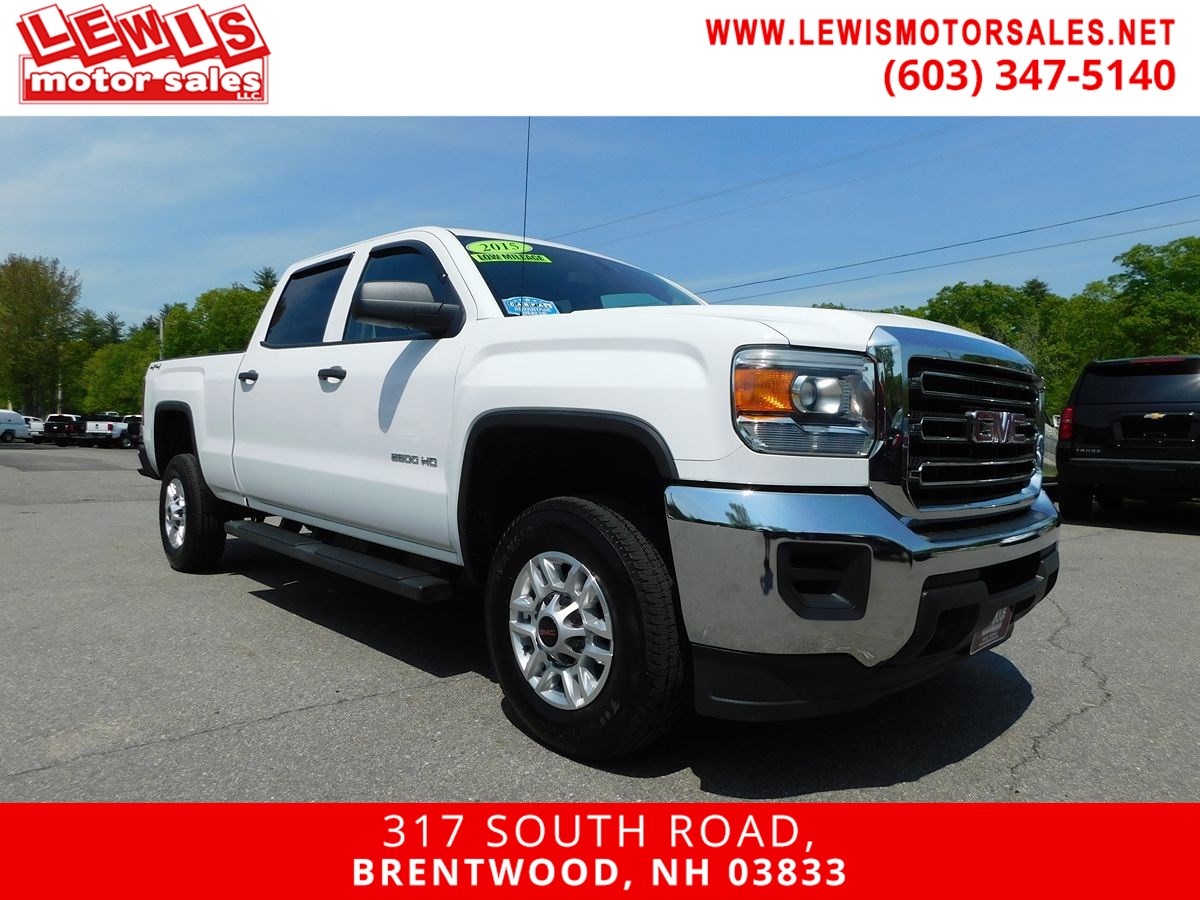 2015 GMC Sierra 2500HD available WiFi Crew Cab Low Miles Full Power