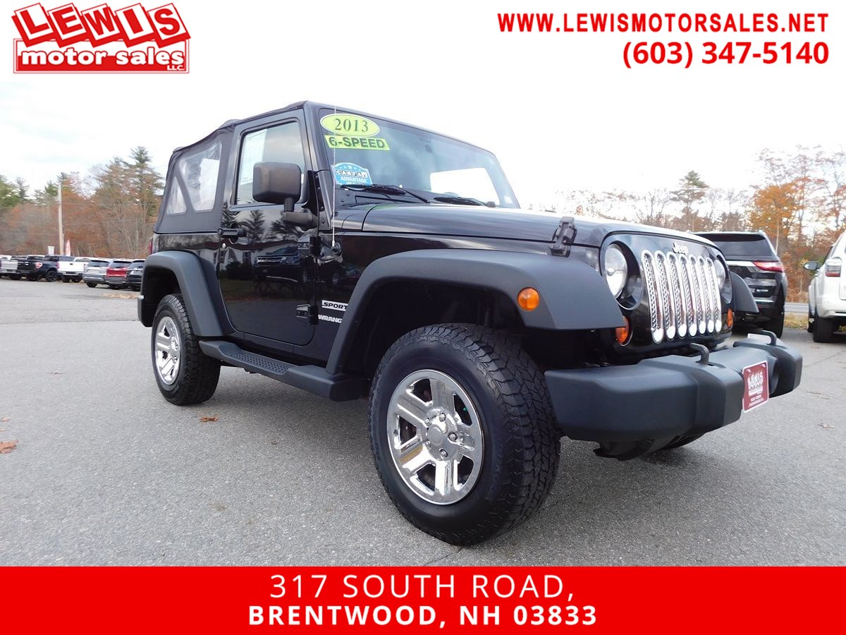 2013 Jeep Wrangler Sport 6 Speed 4x4 Clean!