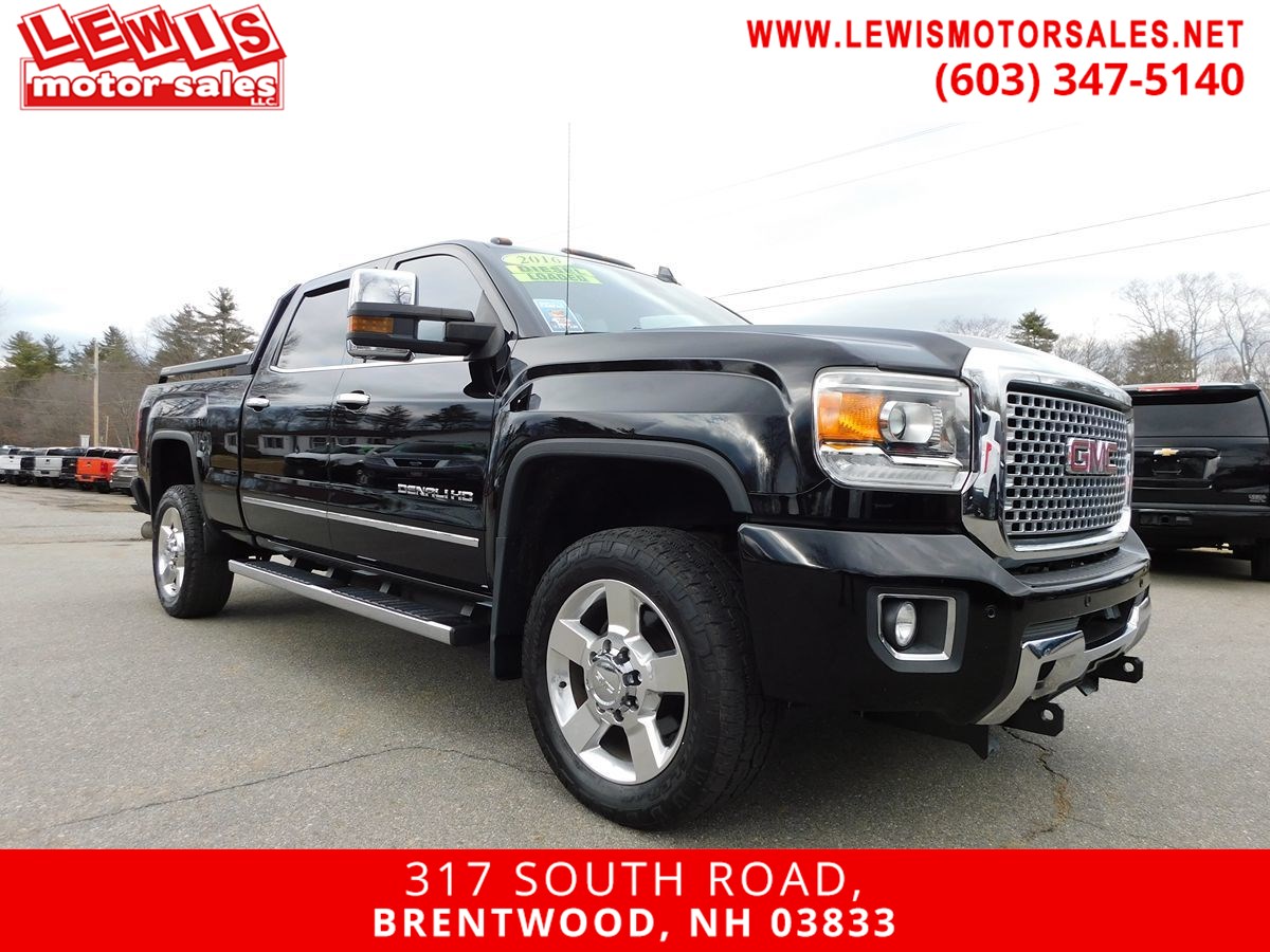 2016 GMC Sierra 2500HD Denali Crew Cab SB 4WD
