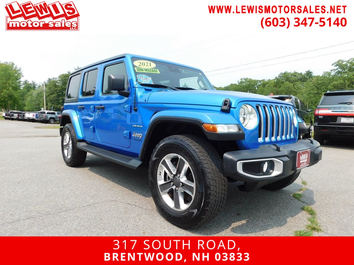 2021 Jeep Wrangler Unlimited Sahara Only 39K