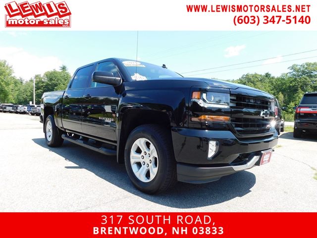 Black 2016 Chevrolet Silverado 1500 Pickup Truck Four-Wheel Drive Automatic