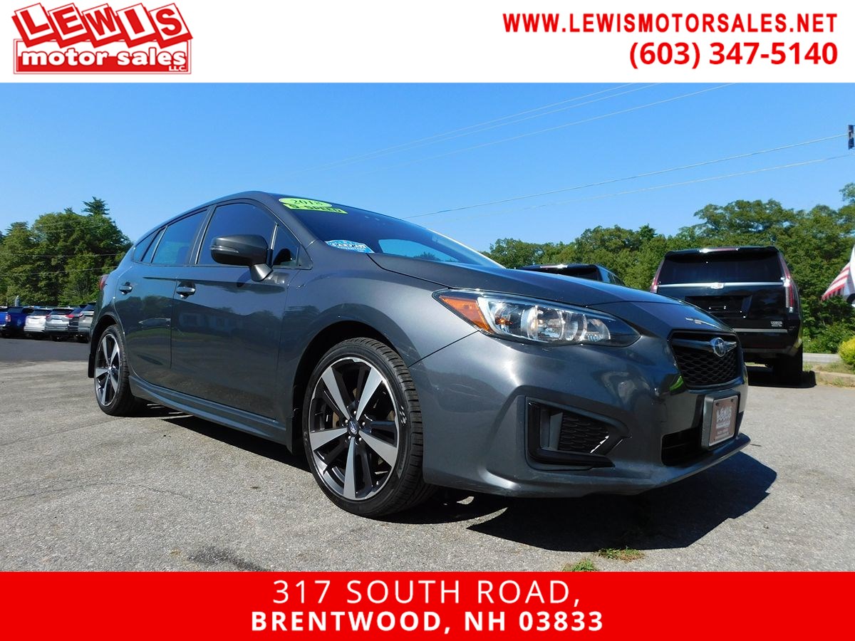 2018 Subaru Impreza Sport Heated Seats Moonroof 5-Speed