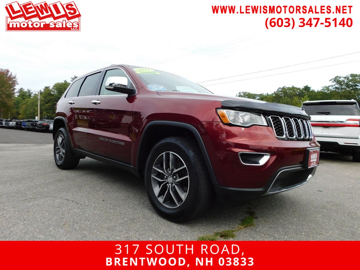 2017 Jeep Grand Cherokee Limited Heated Leather Moonroof