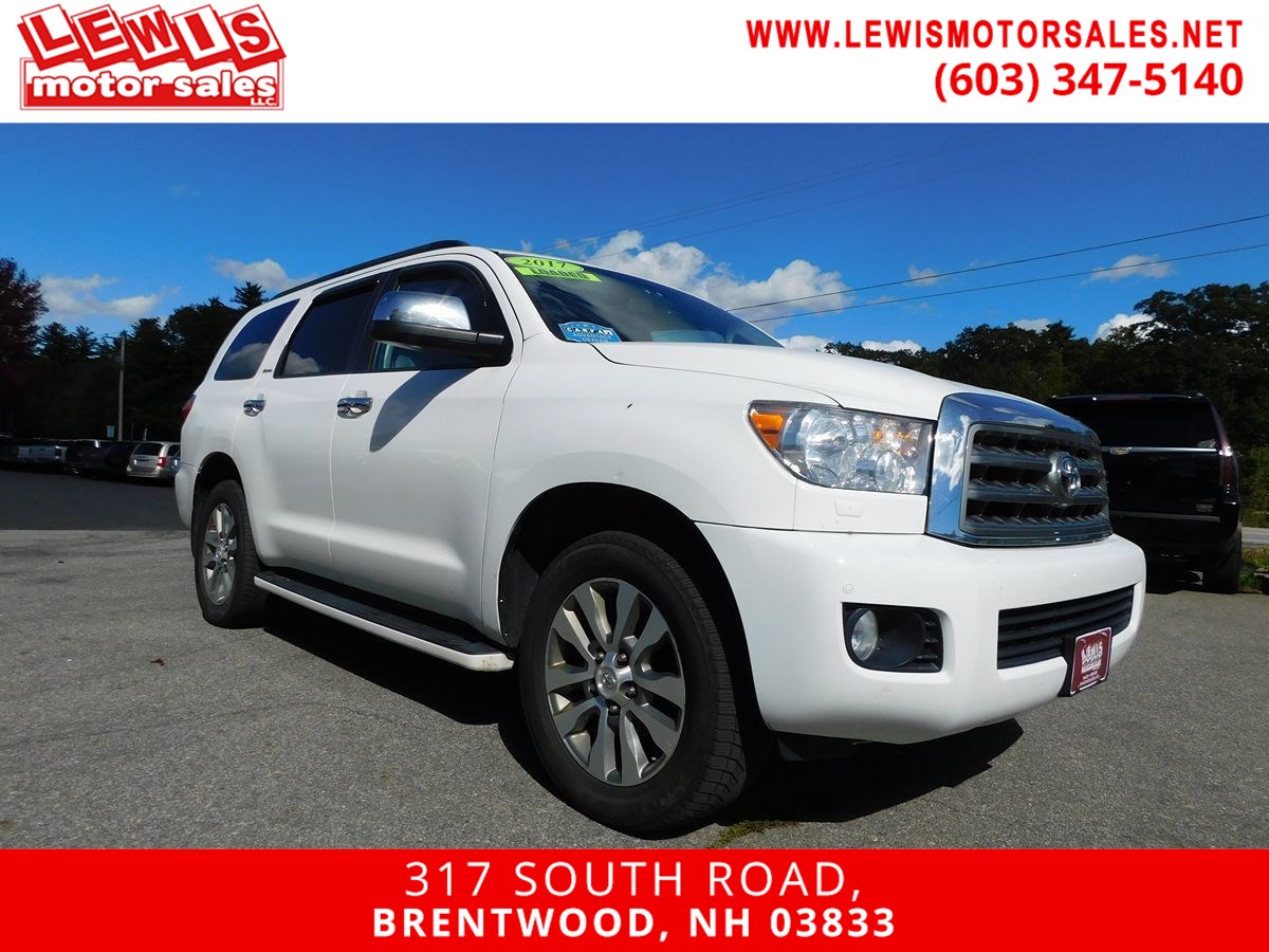 2017 Toyota Sequoia Limited Fully Loaded Super Clean!