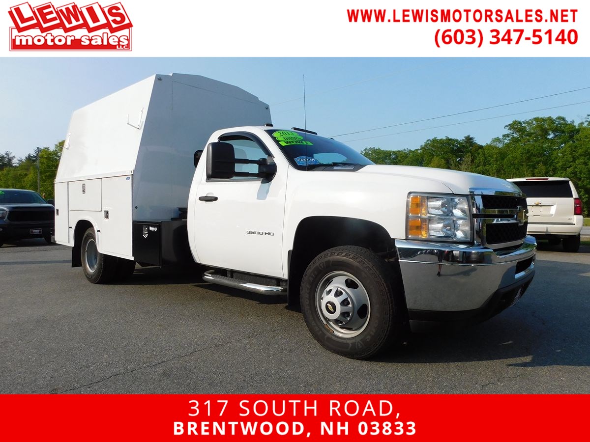 2013 Chevrolet Silverado 3500HD Enclosed Utility Duramax Diesel