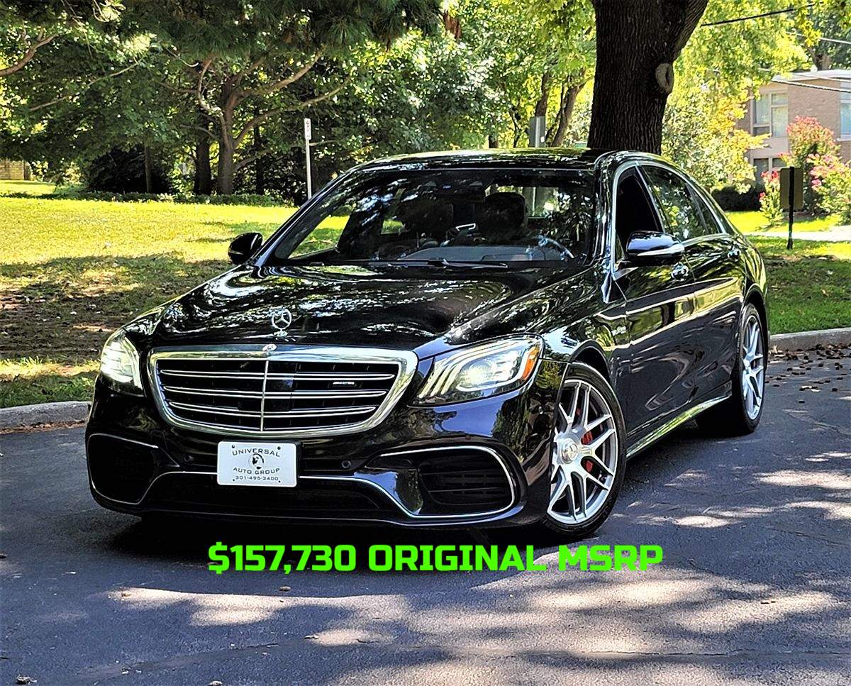 2018 Mercedes-Benz AMG S 63 4MATIC Sedan