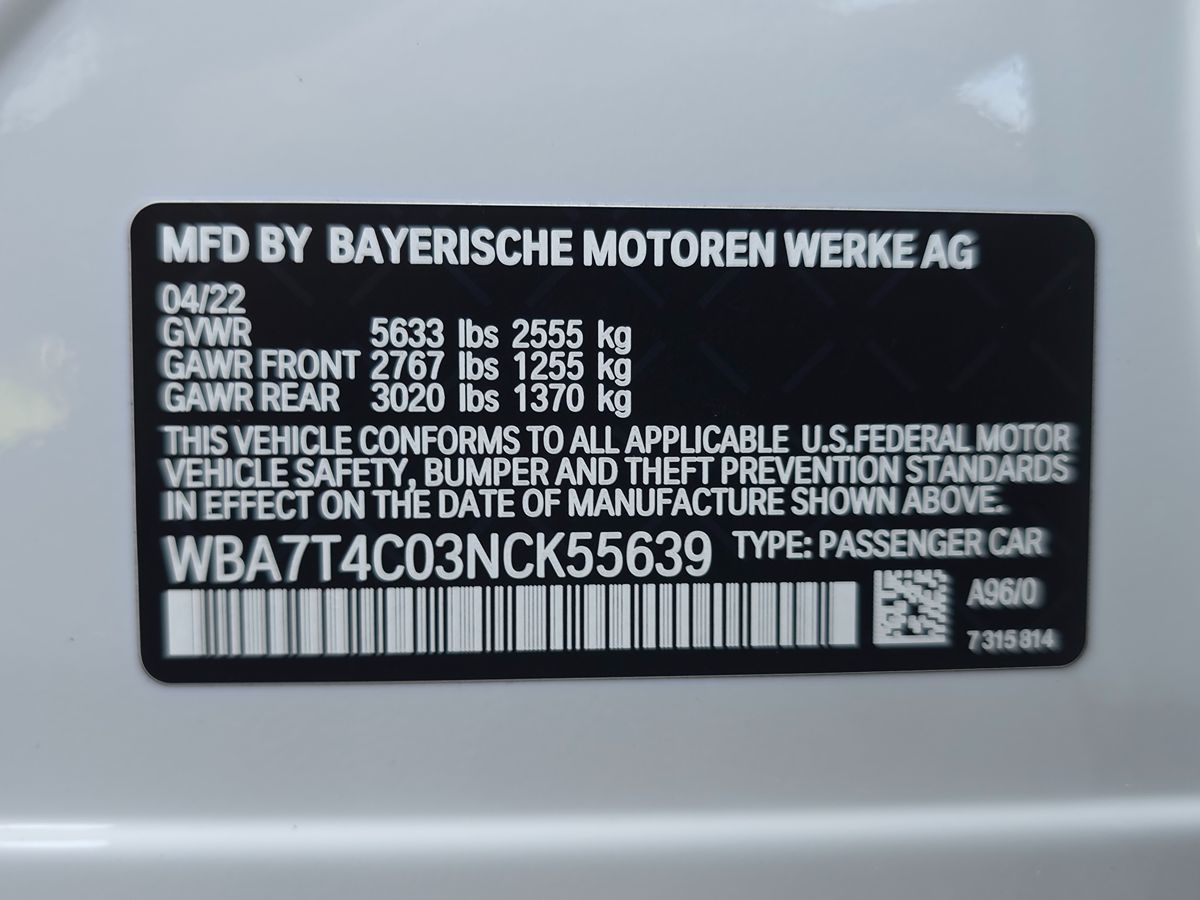 2022 BMW 7 Series 740i - Photo 60