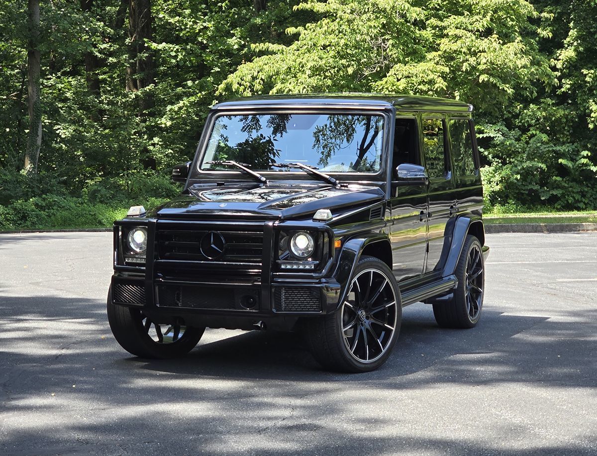 Obsidian Black Metallic 2018 Mercedes-Benz G-Class SUV / Crossover All-Wheel Drive Automatic