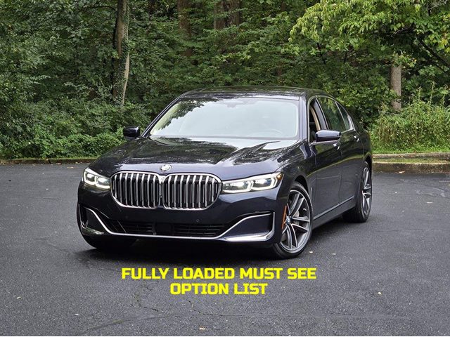 Imperial Blue Metallic 2020 BMW 7 Series Sedan All-Wheel Drive Automatic